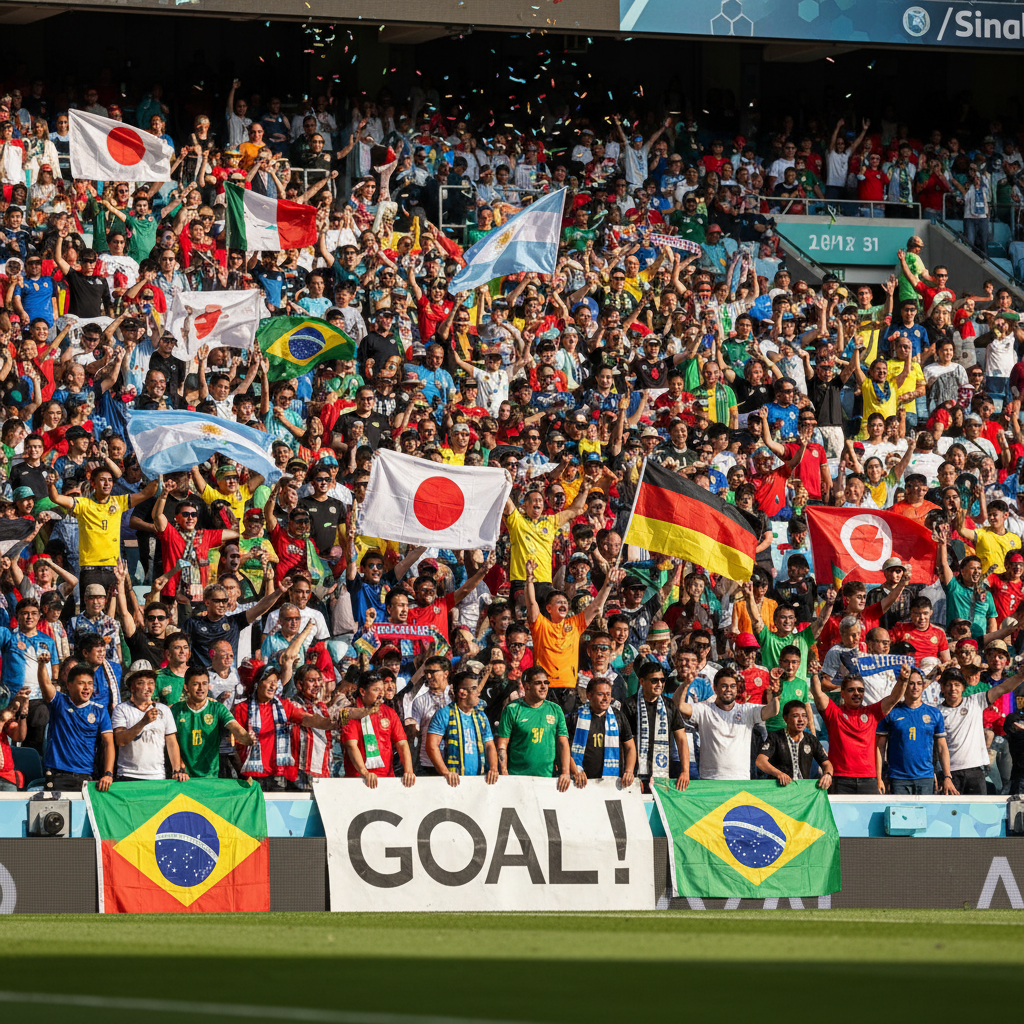 Gamers e Fãs de Futebol Global