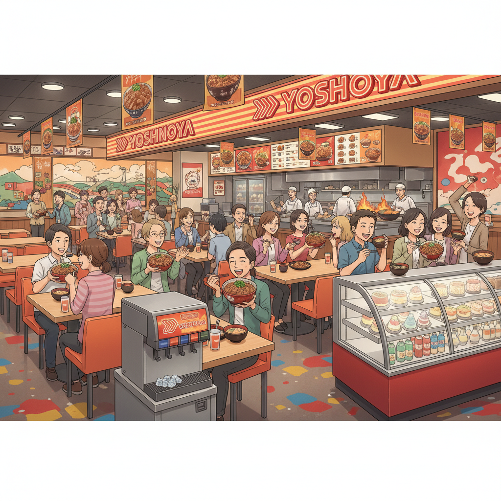 Fast Food Lovers & Yoshinoya Fans