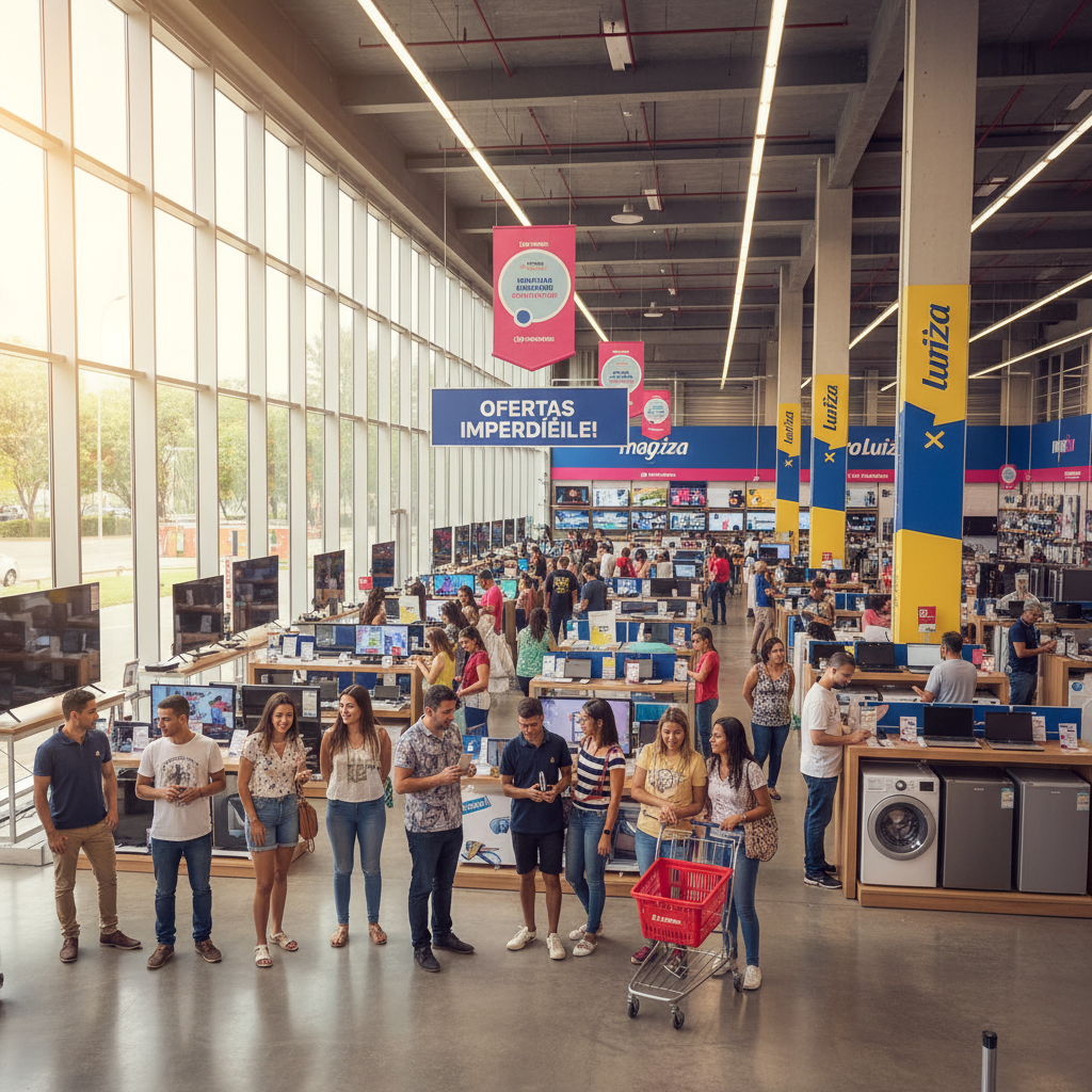 Visitantes Magazine Luiza Mobile-First