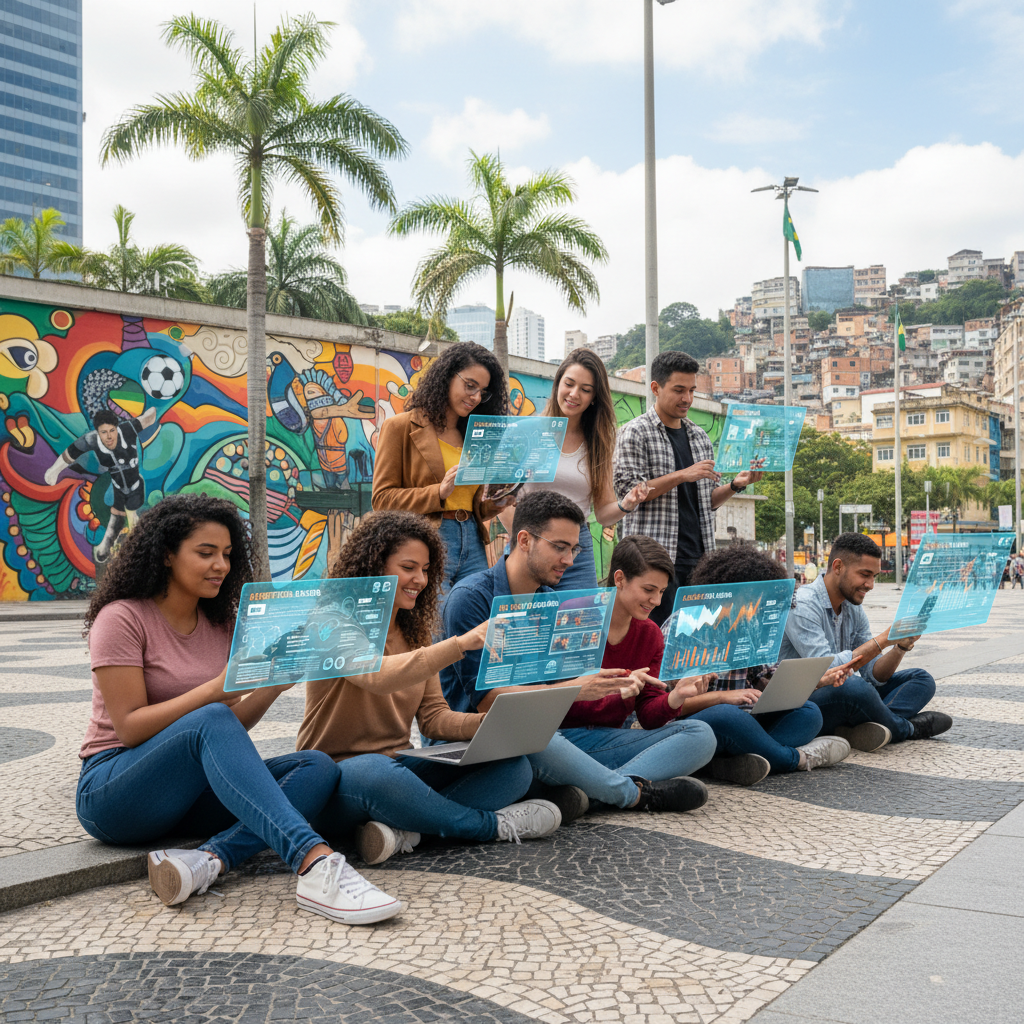 Consumidores Mobile de Notícias Brasil