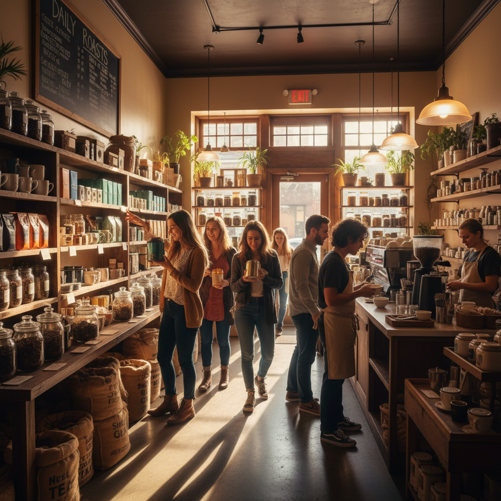 Jovens Conectados Cafés e Chás Premium