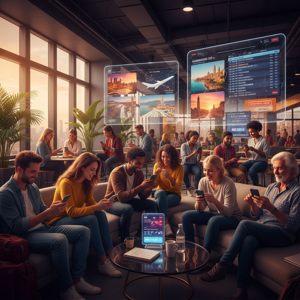 Viajantes Mobile em Jornada Ativa