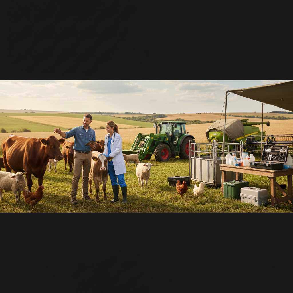 Profissionais do Agronegócio e Veterinária