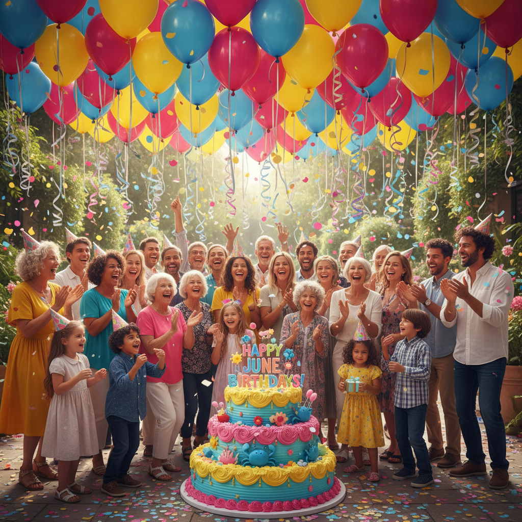Aniversariantes Junho - Adultos Conectados