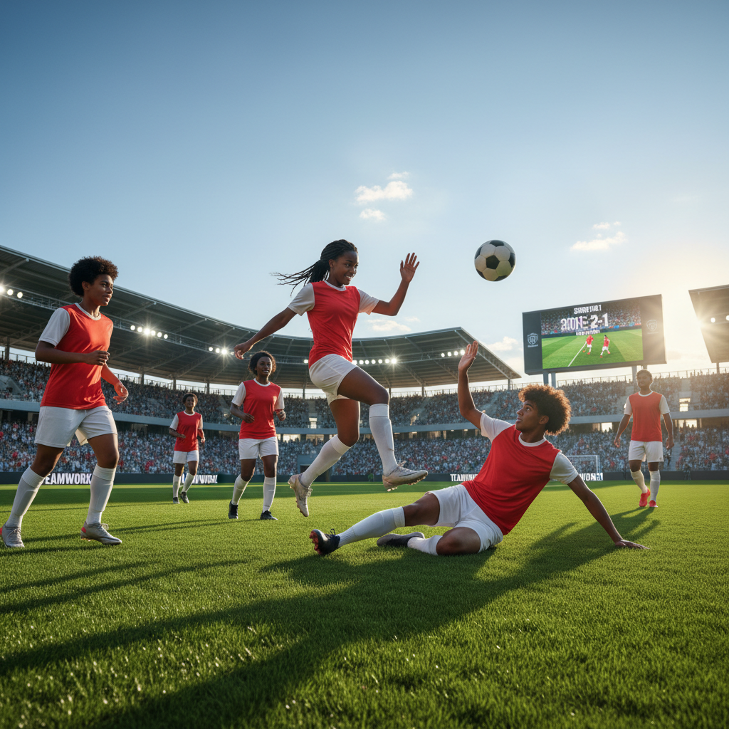 Praticantes de Futebol e Esportes Brasil