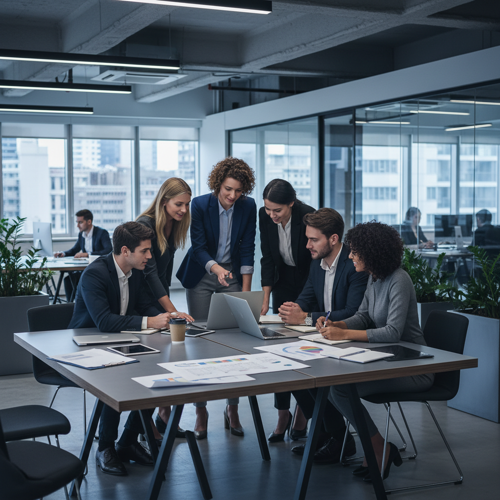 Jovens Profissionais em Ascensão