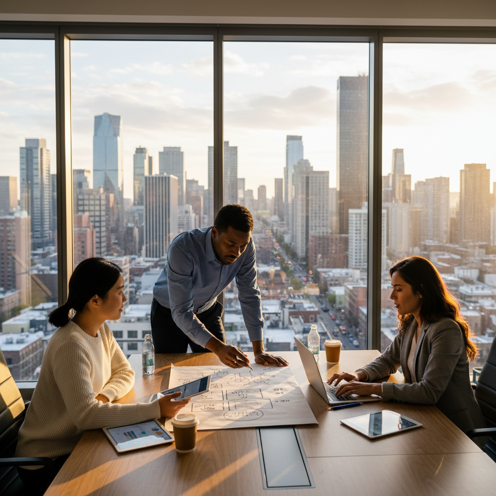 Empresários PME Comerciais Brasil